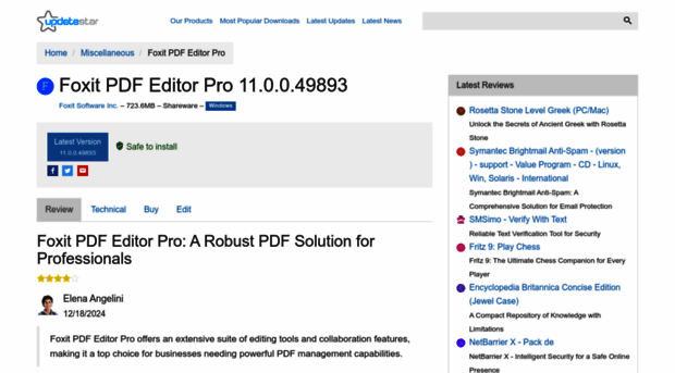 foxit-pdf-editor-pro.updatestar.com