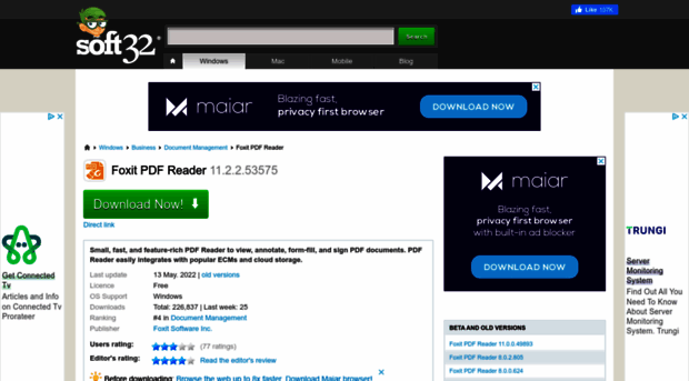 foxit-pdf-reader.soft32.com