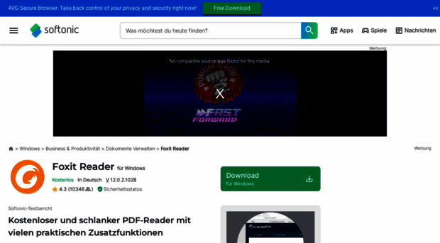 foxit-pdf-reader.softonic.de