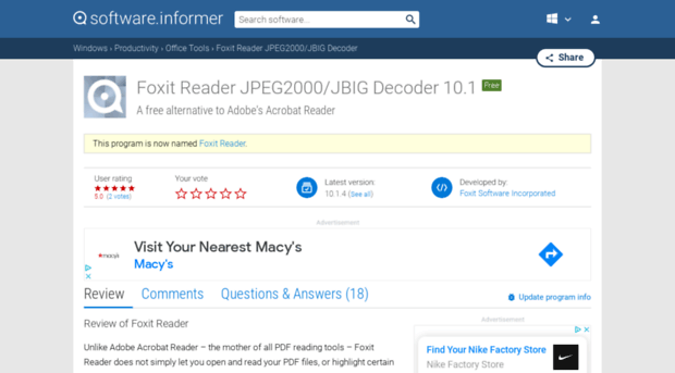 foxit-reader-jpeg2000-jbig-decoder.software.informer.com