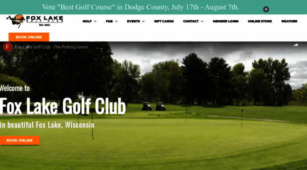 foxlakegolfclub.com