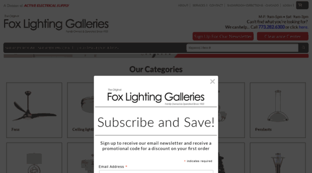 foxlightinggalleries.com