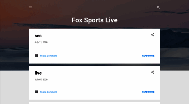 foxlivetvsports.blogspot.com