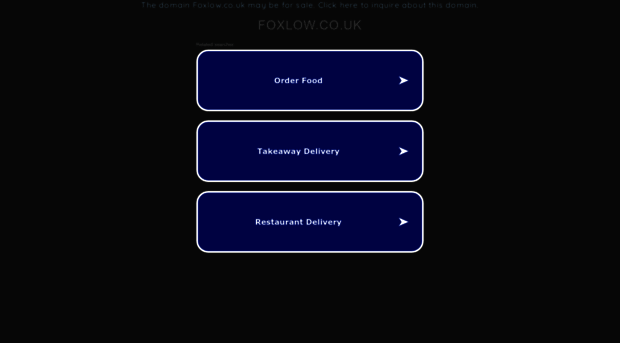 foxlow.co.uk