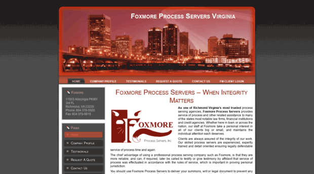 foxmoreprocessservers.com