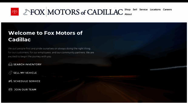 foxmotorsofcadillac.com