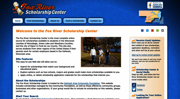 foxriverscholarshipcenter.org