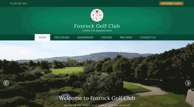 foxrockgolfclub.com