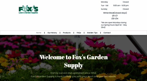 foxsgardensupply.com