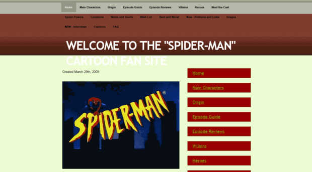 foxspideyfansite.yolasite.com