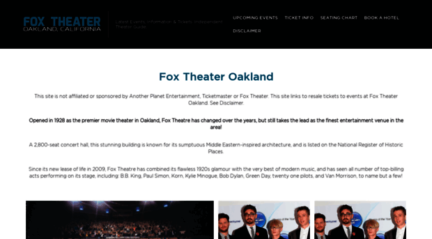 foxtheateroakland.net