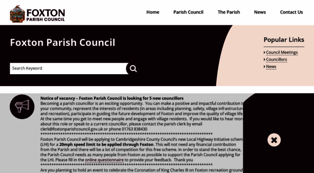 foxtonparishcouncil.gov.uk