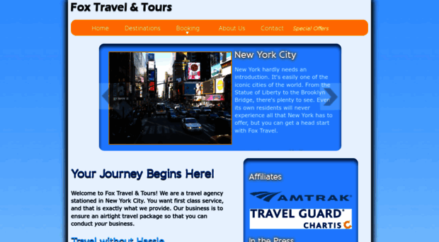 foxtravelandtours.com