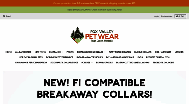 foxvalleydogcollars.com