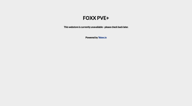 foxx-pve.tebex.io