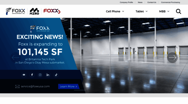 foxxdevelopment.com