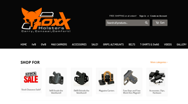 foxxholsters.com