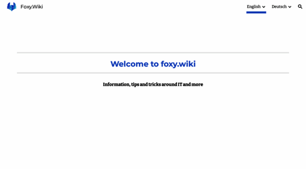 foxy.wiki