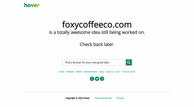 foxycoffeeco.com