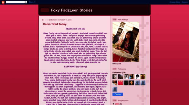 foxyfadzleen.blogspot.com