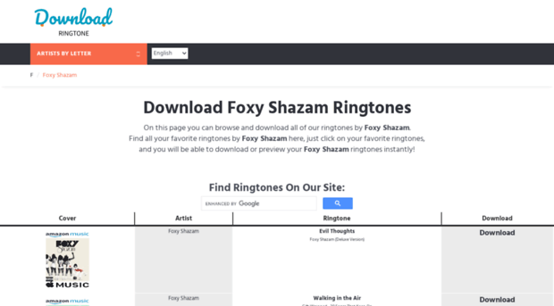 foxyshazam.download-ringtone.com