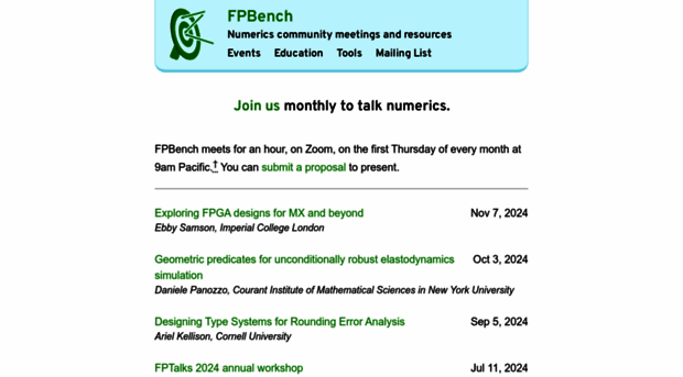 fpbench.org