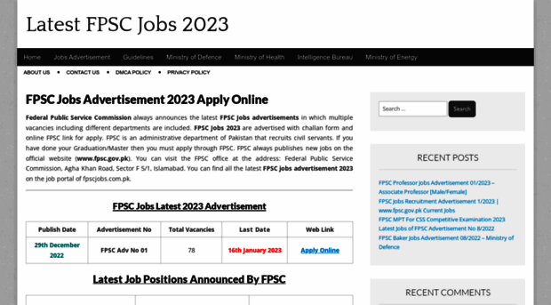 fpscjobs.com.pk