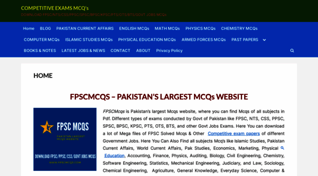 fpscmcqs.com