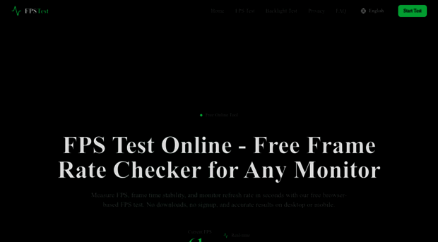 fpstest.tools