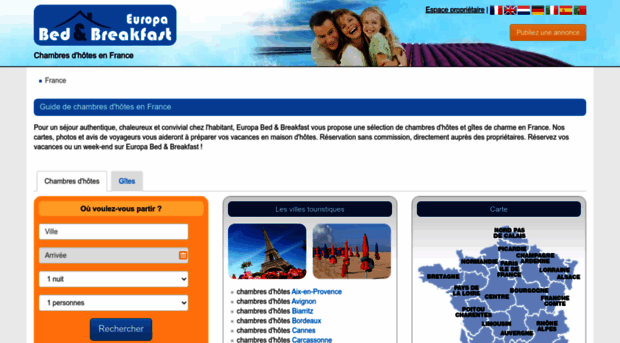 fr.europa-bed-breakfast.com