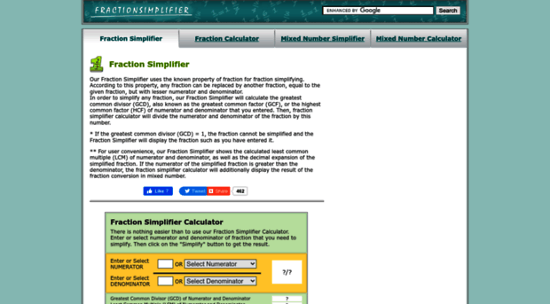 fractionsimplifier.com