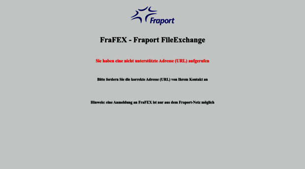 frafex.fraport.de
