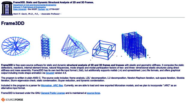 frame3dd.sourceforge.net