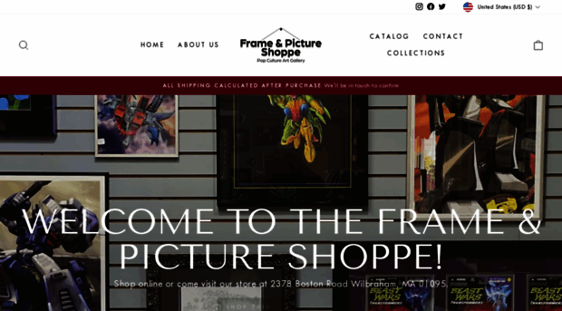 frameandpictureshoppe.com