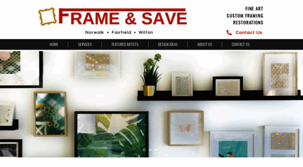 frameandsavect.com