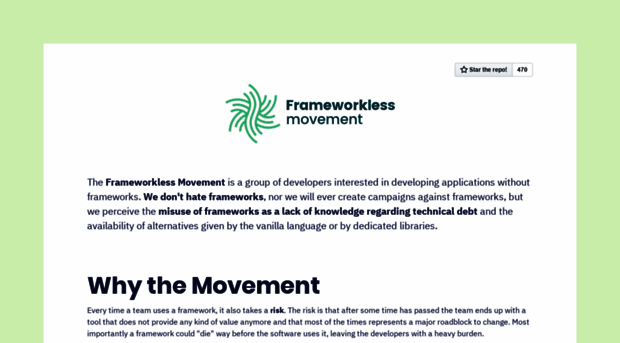 frameworklessmovement.org