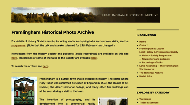 framlinghamarchive.org.uk