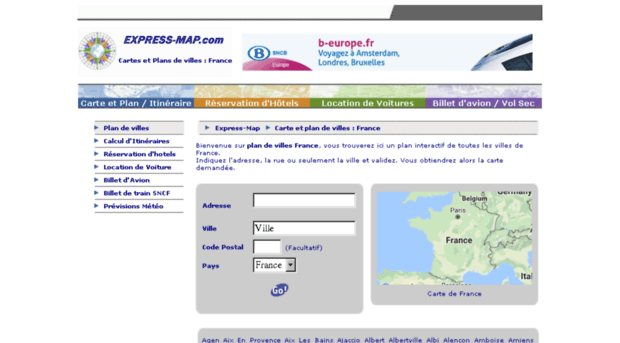 france.express-map.com