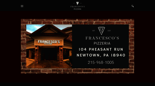 francescospizzerianewtown.com