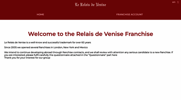 franchise.relaisdevenise.com