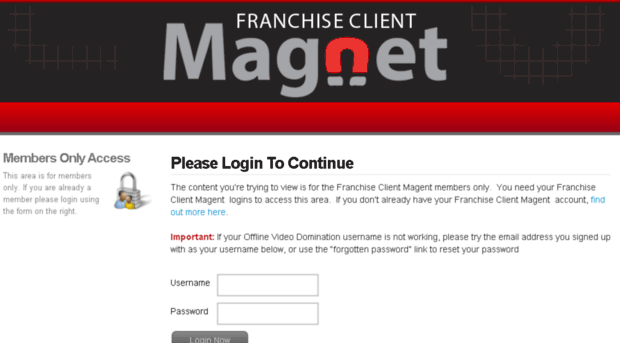 franchiseclientmagnet.com
