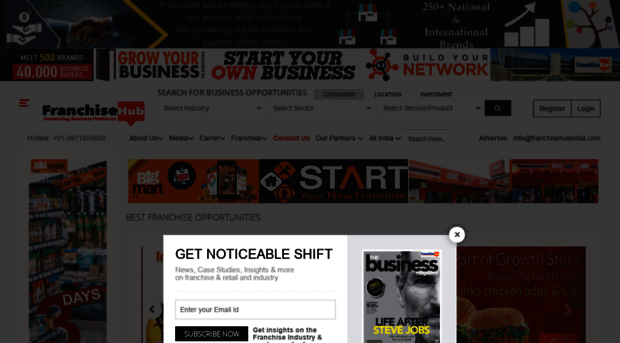 franchisehubindia.com