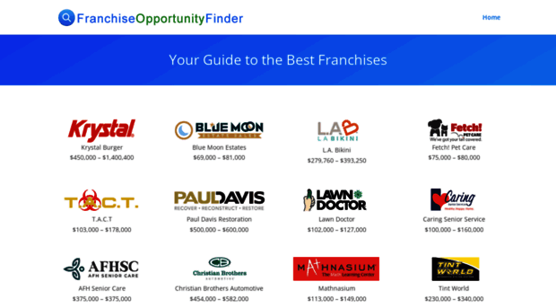 franchiseopportunityfinder.com