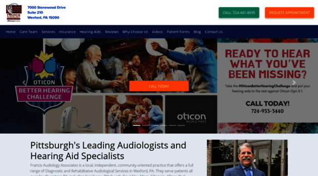 francisaudiology.com