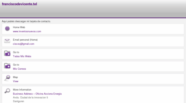 franciscodevicente.tel