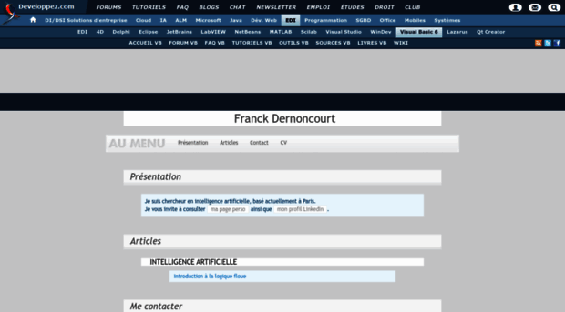 franck-dernoncourt.developpez.com