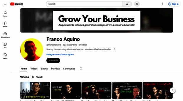 francoaquino.com