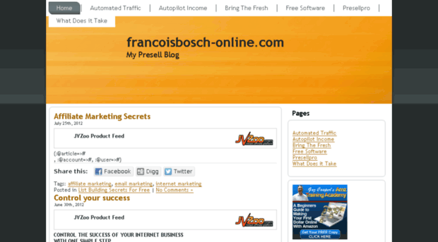 francoisbosch-online.com
