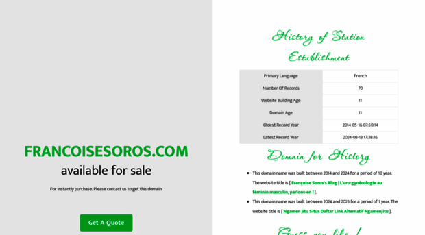 francoisesoros.com