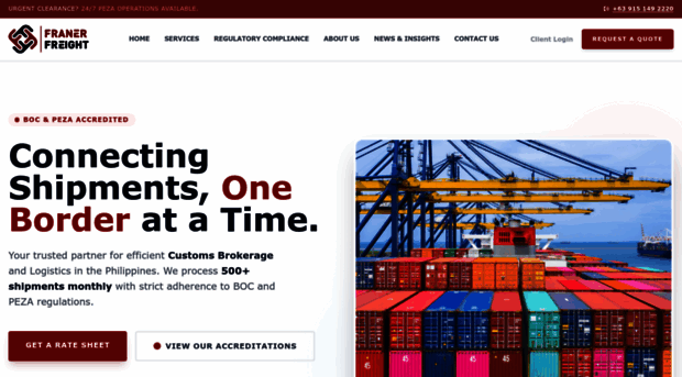 franerfreight.com